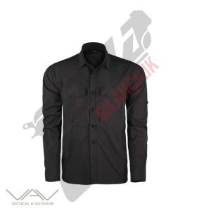 VAV Uzun Kol Gömlek Tacflex-01 Füme M