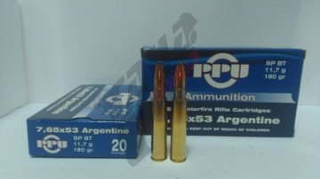 7,65x53 mm Argentina Sp-180 Grn.(Prvi-Partizan)