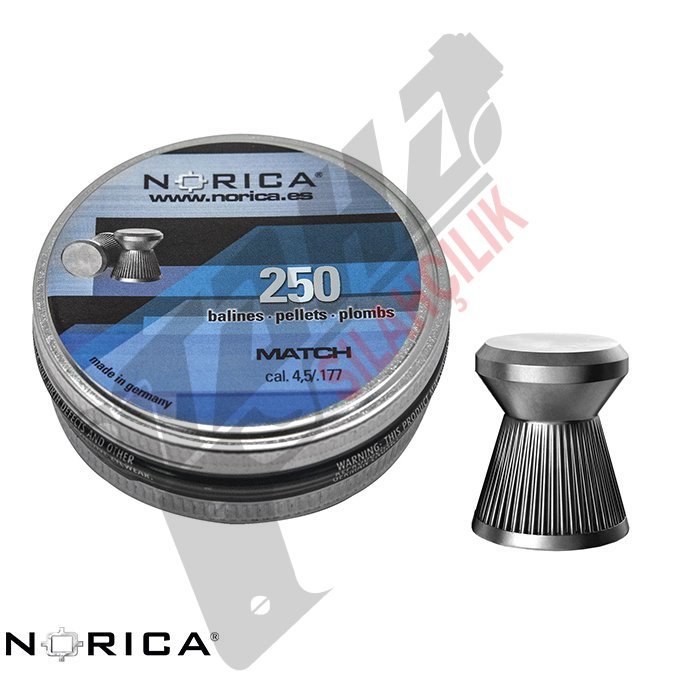 NORICA Match  4,5 mm Havalı Saçma *250