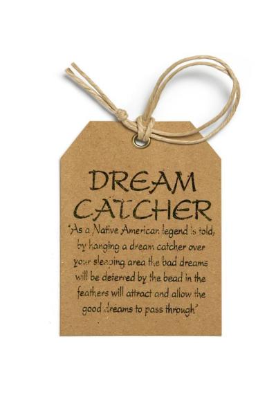 DREAM CATCHER 6 CM AÇIK KAHVE MAİ-DRMCTHR-10