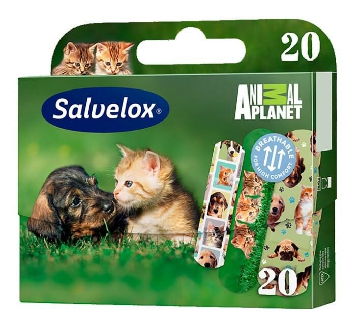 Salvelox Animal Planet Plaster 20 Adet | Suya Dayanıklı