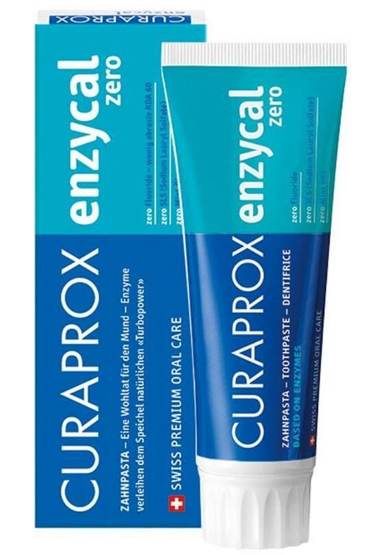 Curaprox Enzycal Zero Diş Macunu 75ml | Florürsüz