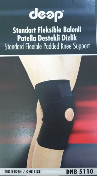 Deep Standart Fleksible Balenli Patella Destekli Dizlik | One Size DNB5110