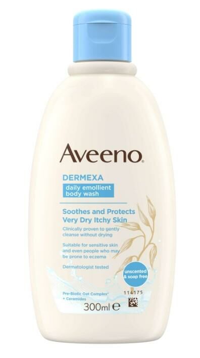 Aveeno Dermexa Emollient Body Wash 300 ml