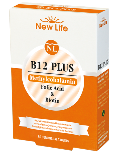 NewLife B12 Plus Sublingual 60 Tablet | Dilaltı T