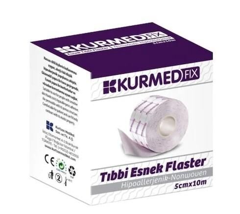 Kurmed Fix Esnek Tıbbi Flaster 5cm x 10m