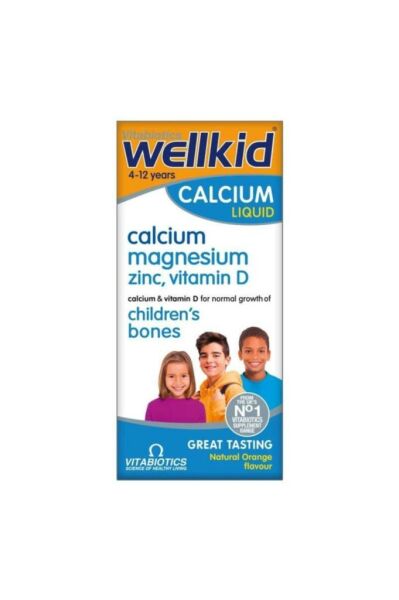 Wellkid Calcium Liquid Şurup 150 Ml