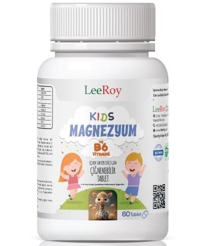 LeeRoy Magnezyum Kids 60 Tablet