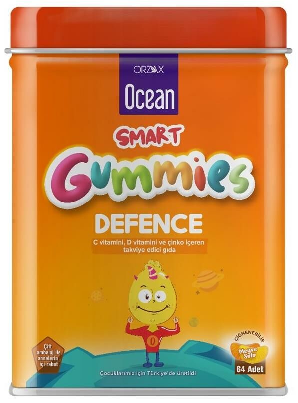 Orzax Ocean Smart Gummies Defence Çiğneme Tableti 64 Tablet