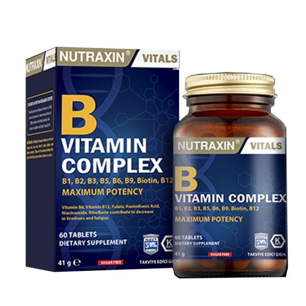 Nutraxin B Vitamin Complex 60 Tablet