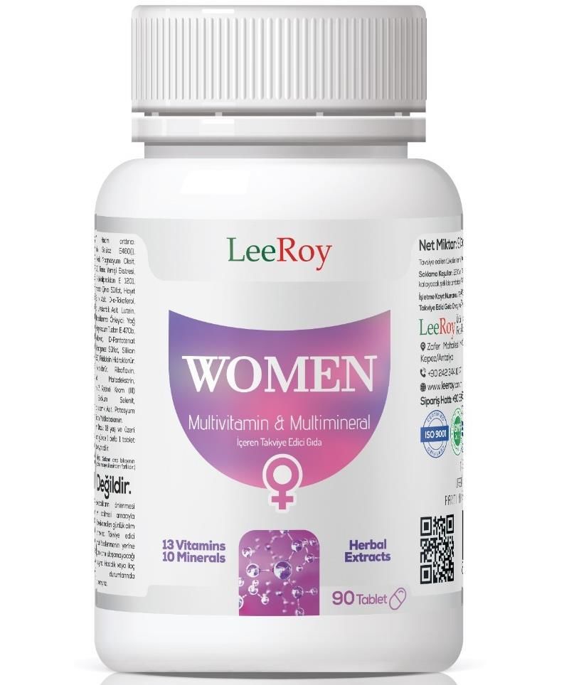 LeeRoy Women Multivitamin & Multimineral 90 Tablet