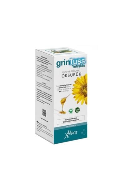 Grintuss Yetişkin Öksürük Şurubu 128gr