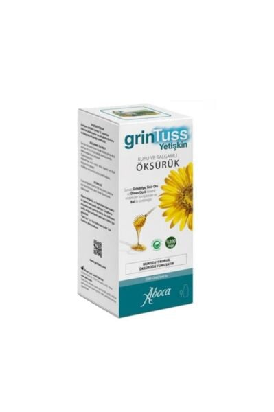 Grintuss Yetişkin Öksürük Şurubu 128gr