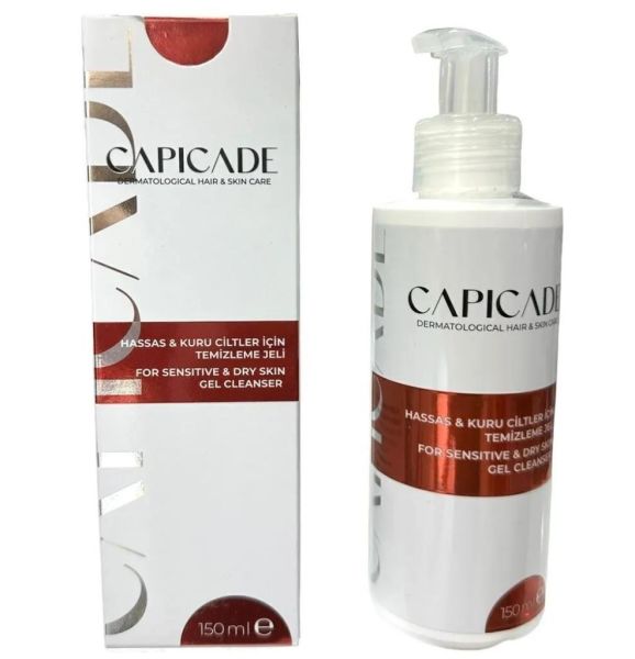 Capicade Hassas ve Kuru Ciltler İçin Temizleme Jeli 150ml