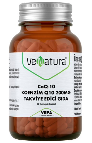 Venatura CoQ-10 Koenzim Q10 200mg 30 Kapsül