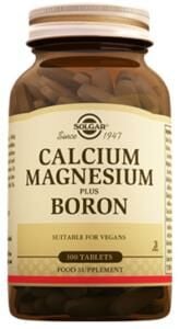 Solgar Calcium Magnesium Plus Boron 100 Tablet