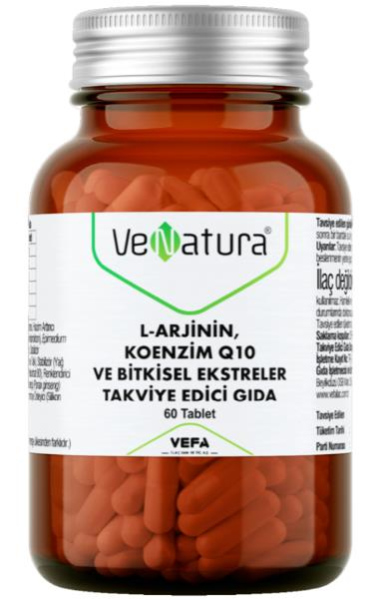 Venatura L-Arjinin Koenzim Q10 60 Tablet