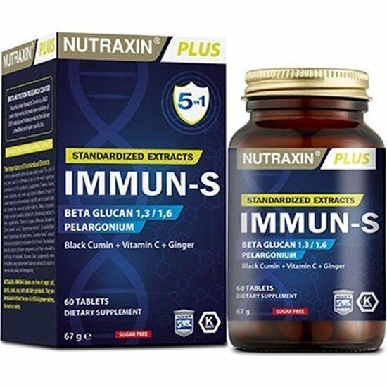 Nutraxin İmmun-S 60 Tablet