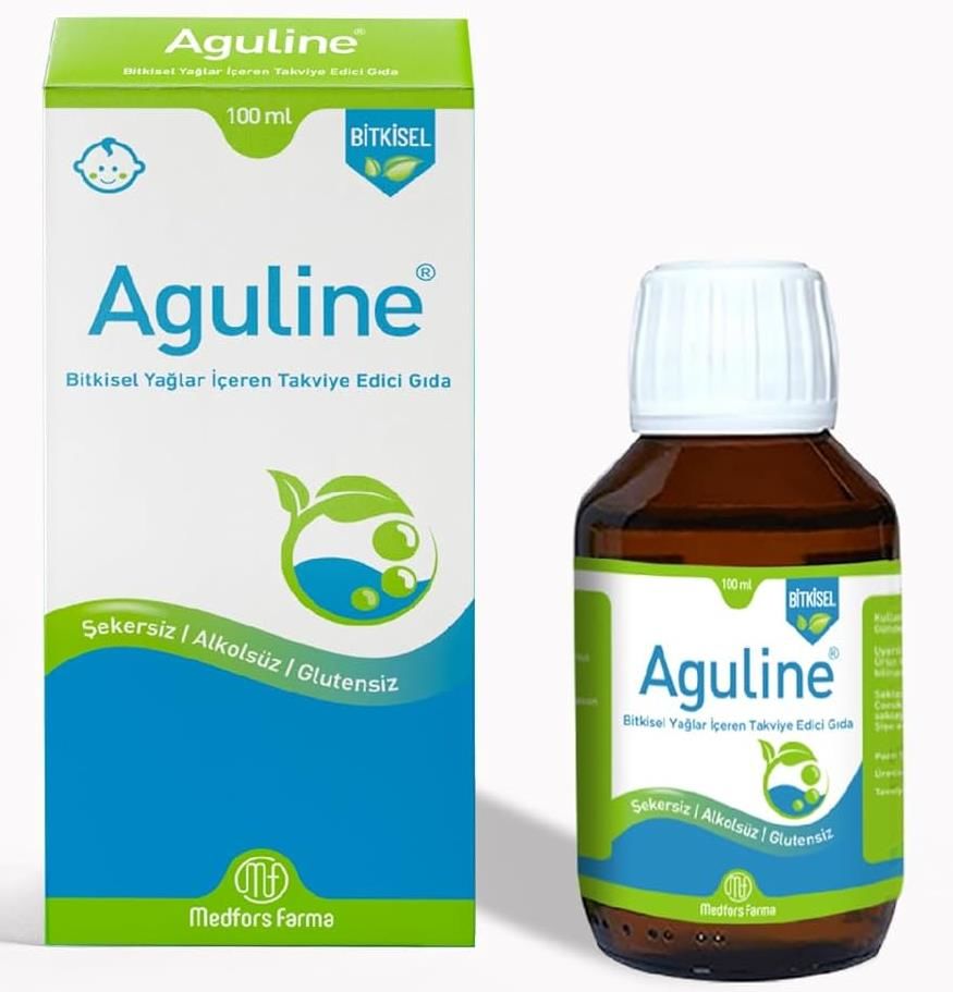 Aguline Bitkisel Şurup 100ml