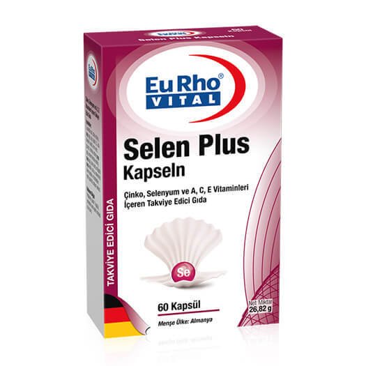 Eurho Vital Selen Plus 60 Kapsül | Selenyum