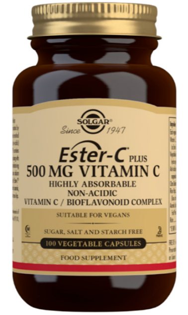 Solgar Ester-C Plus 500mg 100 Kapsül