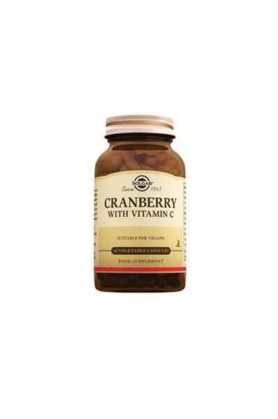Cranberry With Vitamin C 60 Kapsül