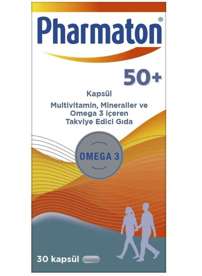 Pharmaton 50 Plus 30 Kapsül