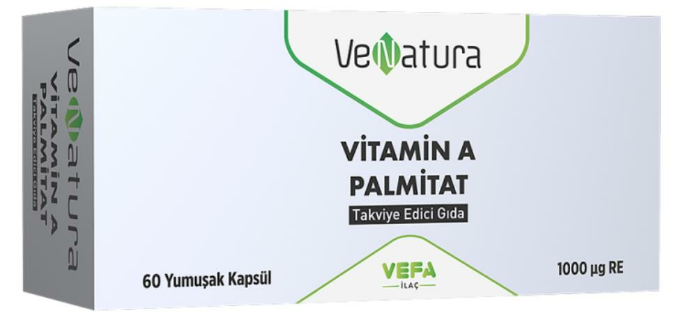 Venatura Vitamin A Palmitat 1000mcg 60 Softjel