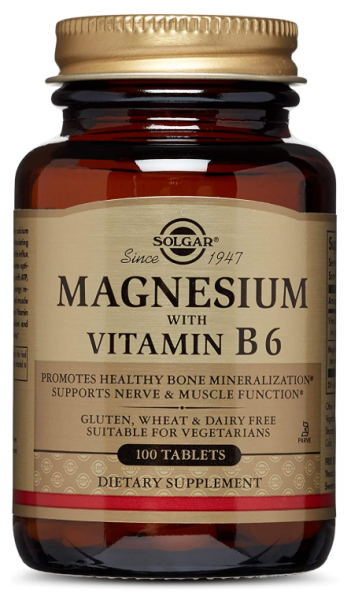 Solgar Magnesium with Vitamin B6 100 Tablet