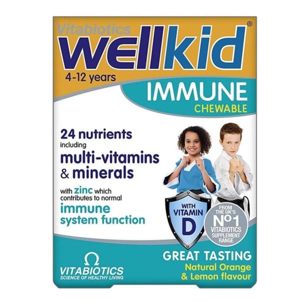 Vitabiotics Wellkid Immune Chewable 30 Tablet