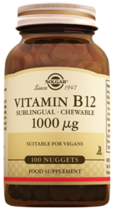 Solgar Vitamin B12 1000mcg Sublingual 100 Tablet | Dilaltı Tablet