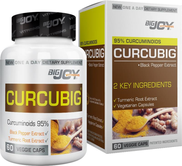 Bigjoy Vitamins Curcubig 60 Kapsül