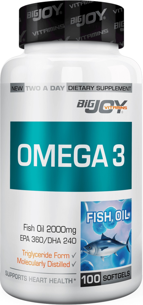 Bigjoy Vitamins Omega-3 100 Softjel