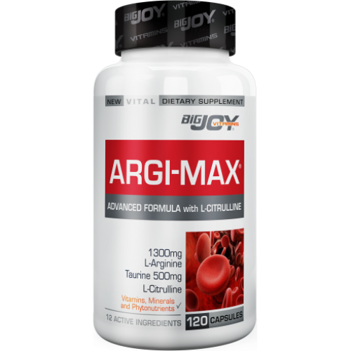 Bigjoy Vitamins Argi-Max 120 Kapsül