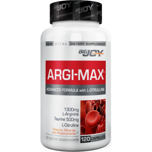 Bigjoy Vitamins Argi-Max 120 Kapsül