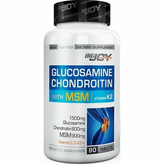 Bigjoy Vitamins Glucosamine Chondroitin MSM 90 Tablet