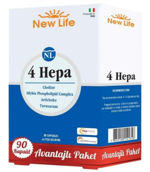 NewLife 4 Hepa 90 Kapsül