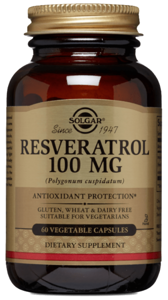 Solgar Resveratrol 100mg 60 Kapsül