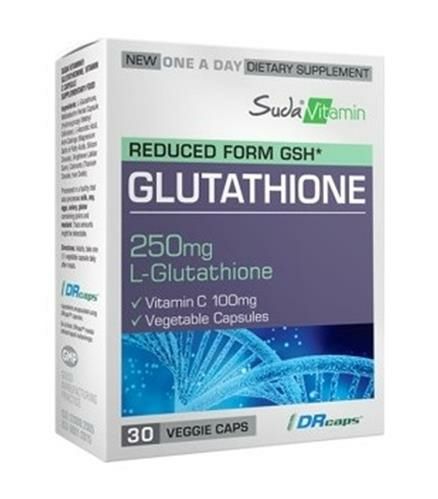 Suda Vitamin Glutathione 250mg 30 Kapsül