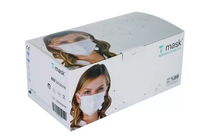 Dentac T-Mask Pembe Maske 50 Adet