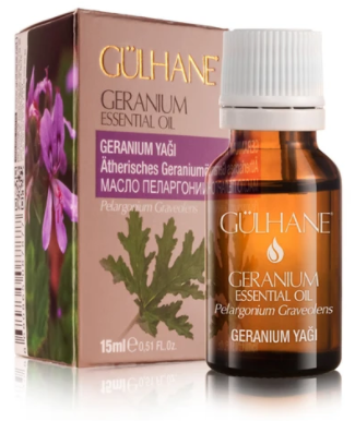 Gülhane Geranium Essential Oil 15ml | Geranium Yağı