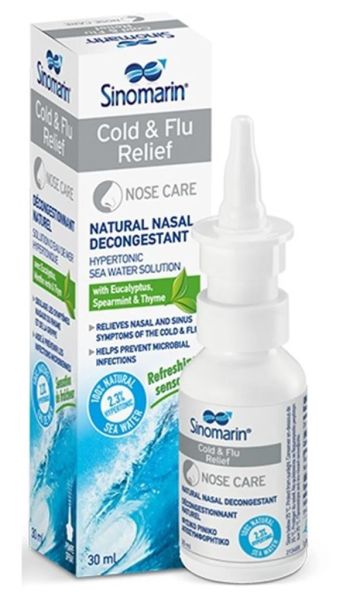 Sinomarin Cold Flu Relief Burun Spreyi 30ml