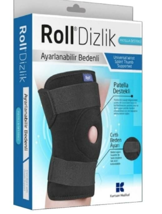 Roll Dizlik Ayarlanabilir Bedenli | Patella Destekli