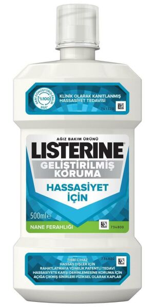 Listerine Hassasiyet için 500ml | Ağız Bakım Ürünü