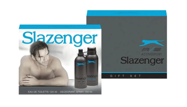 Slazenger Activesport Mavi Erkek Parfüm Edt 125 ml + Deodorant 150 ml Set