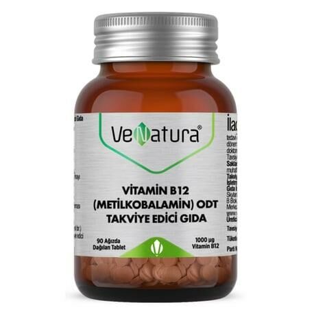 Venatura Vitamin B12 (Metilkobalamin) ODT 90 Tablet