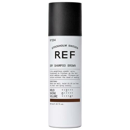 REF Dry Shampoo Brown No204 200 ml