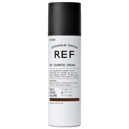 REF Dry Shampoo Brown No204 200 ml