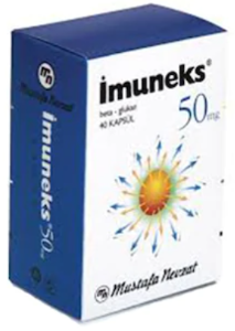 İmuneks Farma İmuneks Beta-Glukan 50mg 40 Kapsül