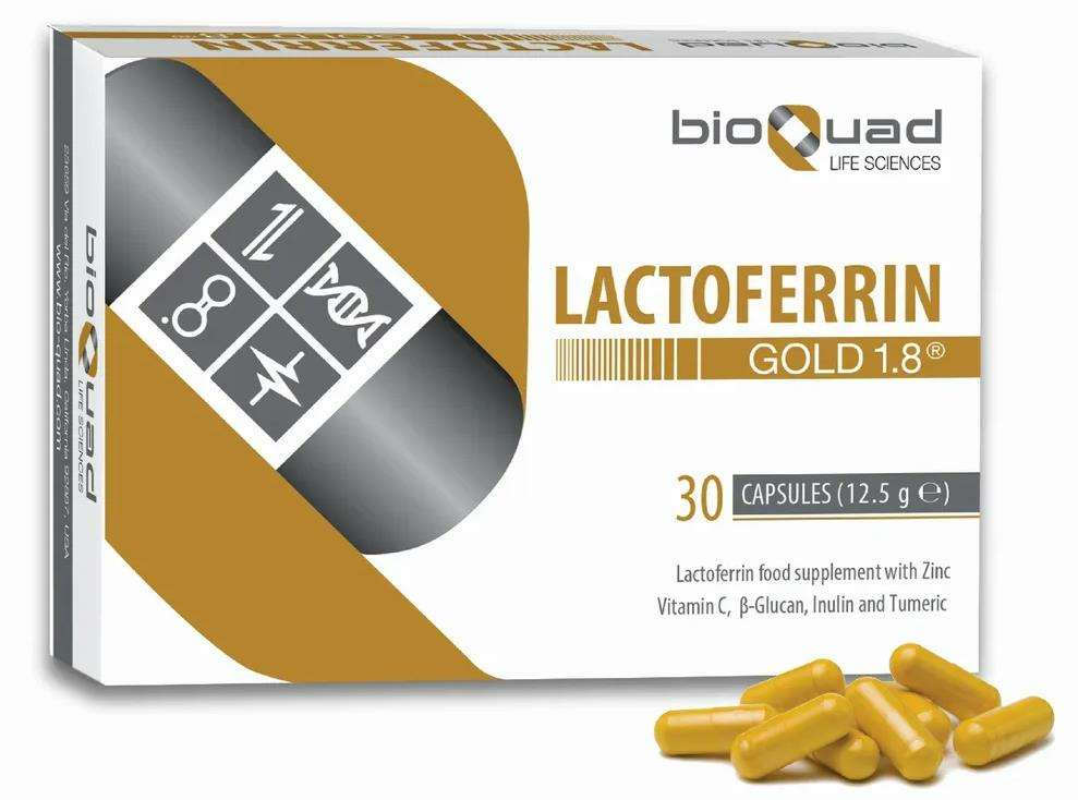 Bioquad Lactoferrin Gold 1.8 30 Kapsül